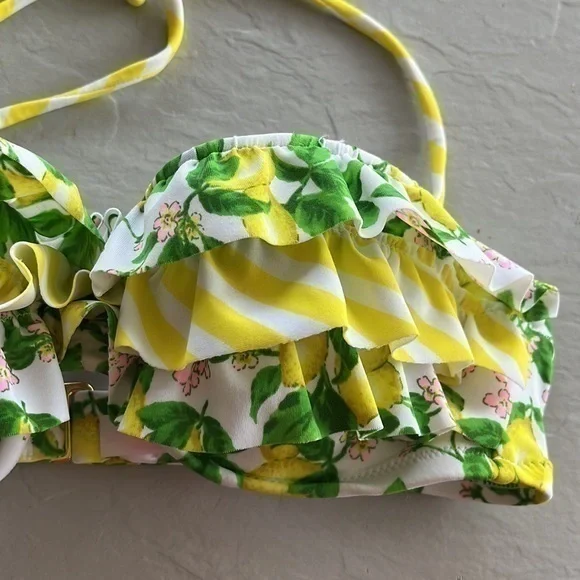 Victoria’s Secret Ruffle Bikini Top - Picture 2 of 5